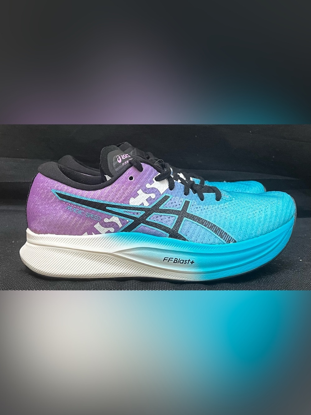 ASICS Magic Speed 2 Lilac Blue Women's Athletic Running Sneaker  Size 6.5